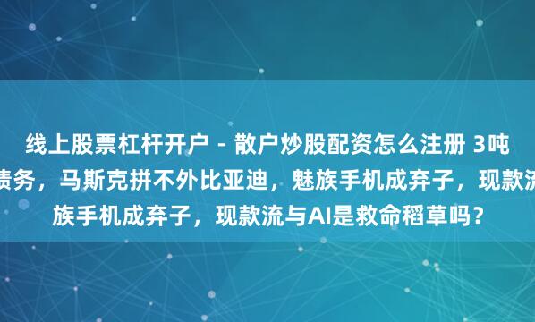 线上股票杠杆开户 - 散户炒股配资怎么注册 3吨黄金抵不了2.5亿元债务，马斯克拼不外比亚迪，魅族手机成弃子，现款流与AI是救命稻草吗？