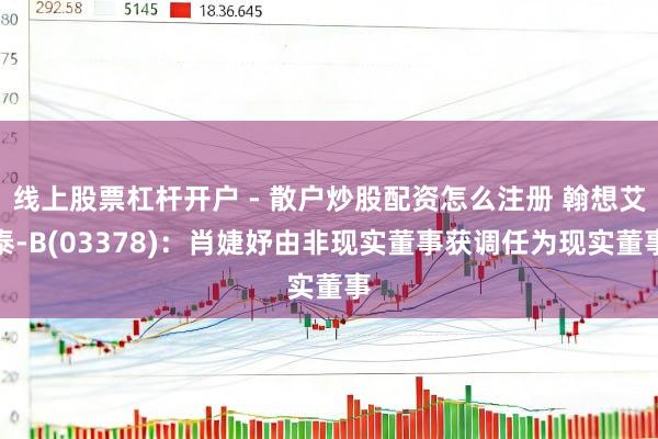 线上股票杠杆开户 - 散户炒股配资怎么注册 翰想艾泰-B(03378)：肖婕妤由非现实董事获调任为现实董事