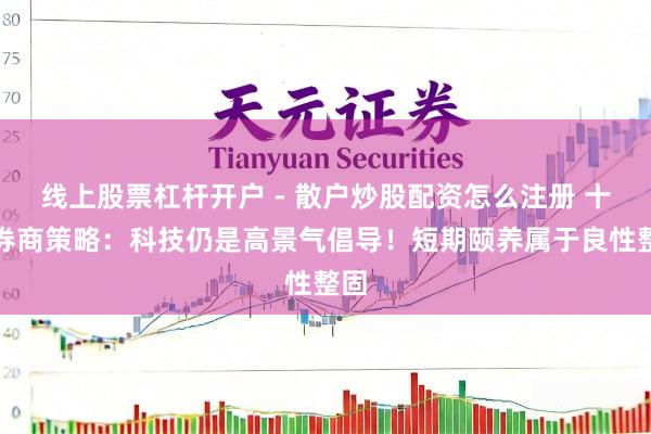 线上股票杠杆开户 - 散户炒股配资怎么注册 十大券商策略：科技仍是高景气倡导！短期颐养属于良性整固